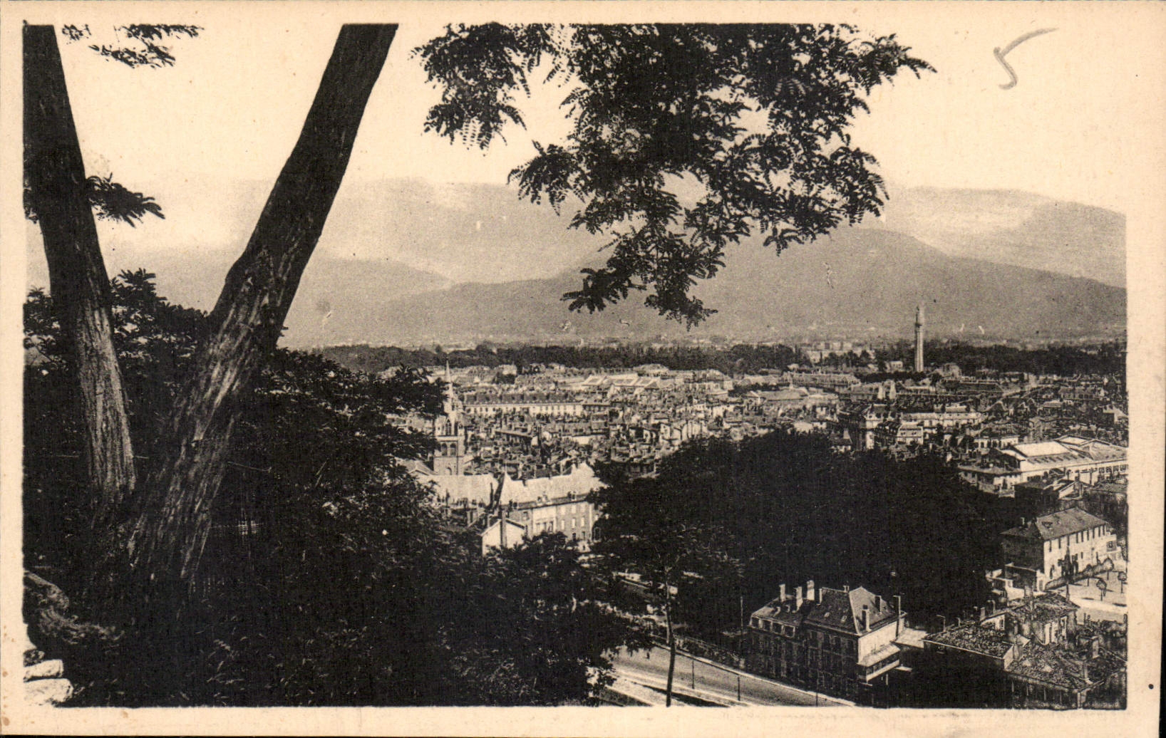 CPA Grenoble vue generale 