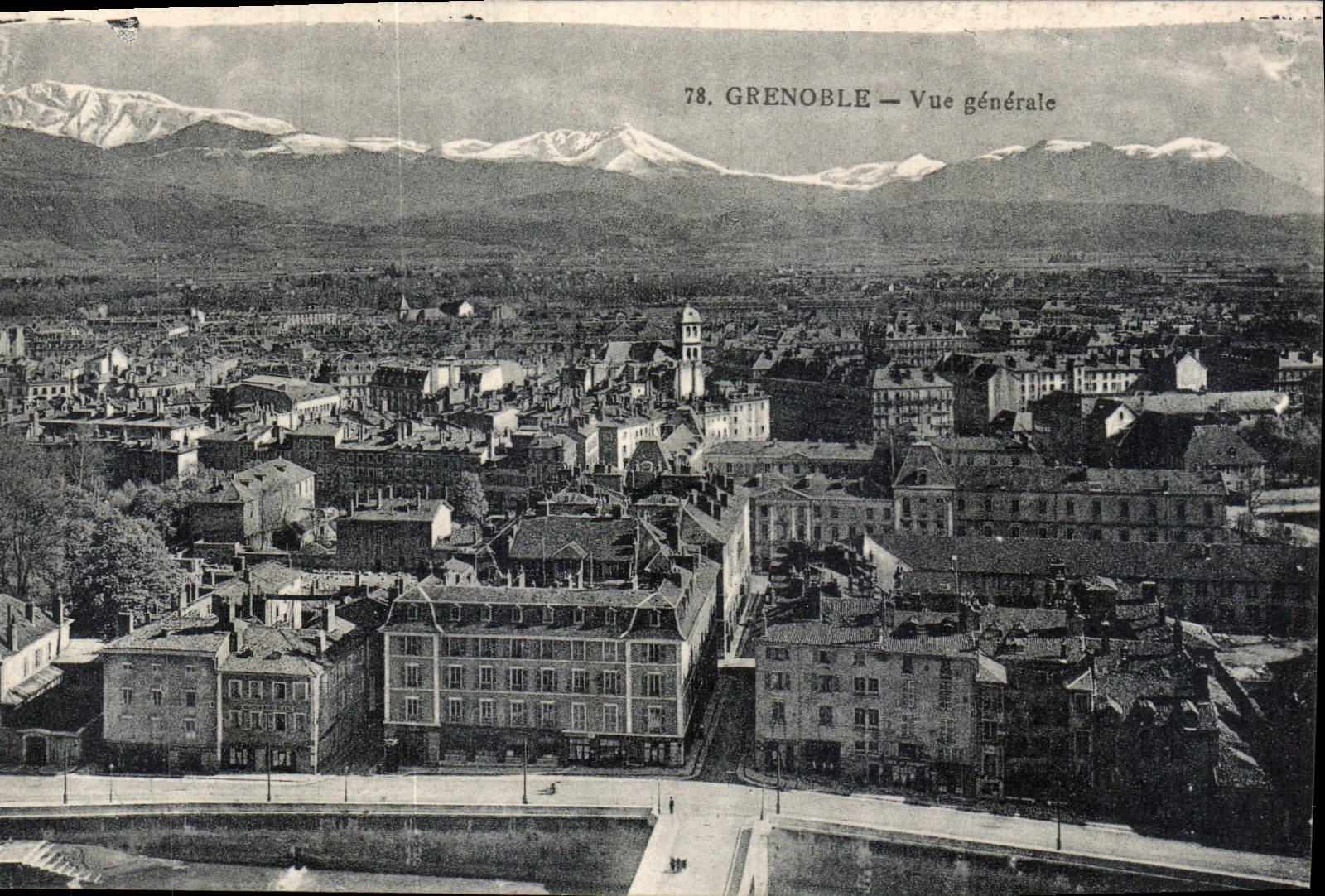 CPA Grenoble vue generale 