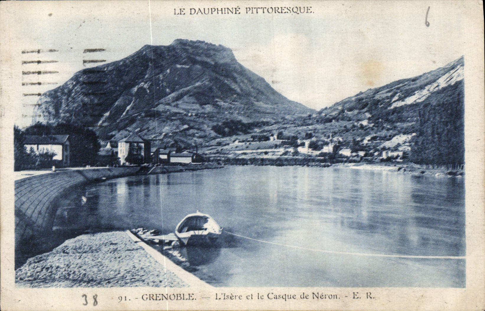 CPA Le Dauphine pittoresque Grenoble l'Isere et le Casque de Neron 