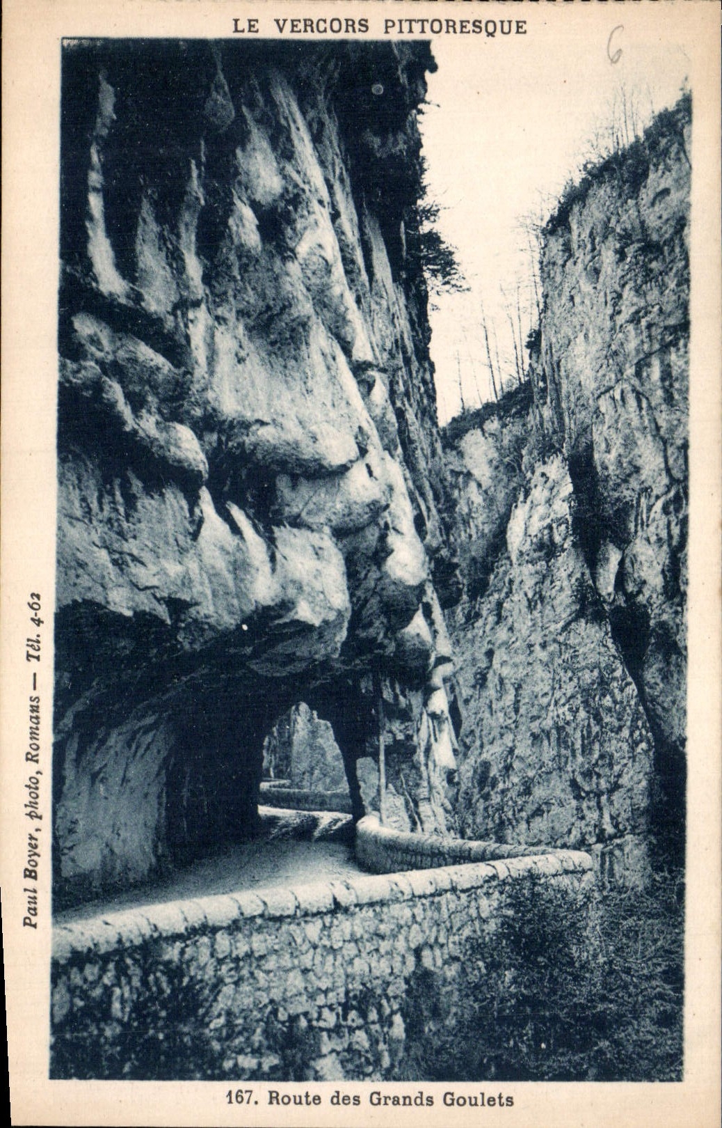 CPA Les Vercors pittoresque route des Grands Goulets