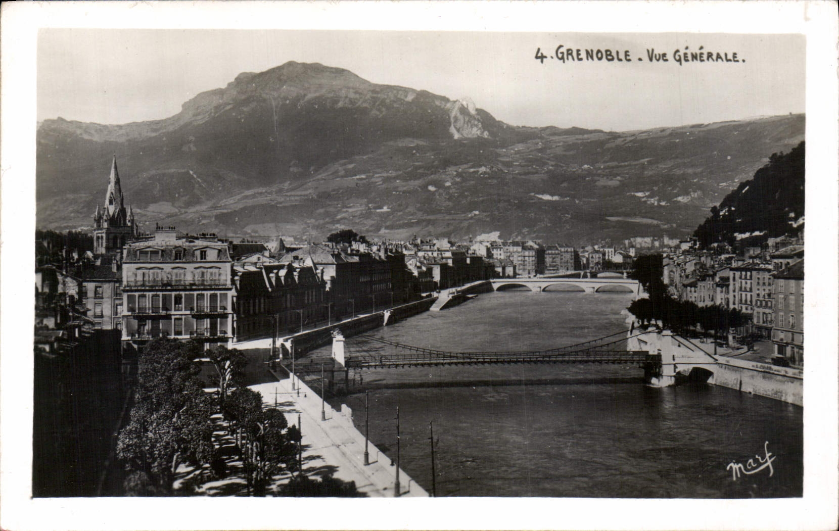 CPA Grenoble vue generale 