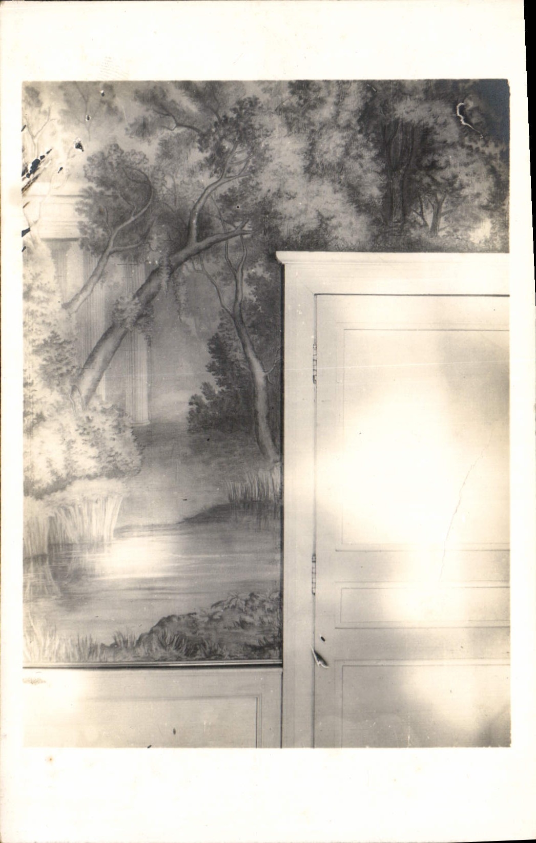 CARTE PHOTO Peinture