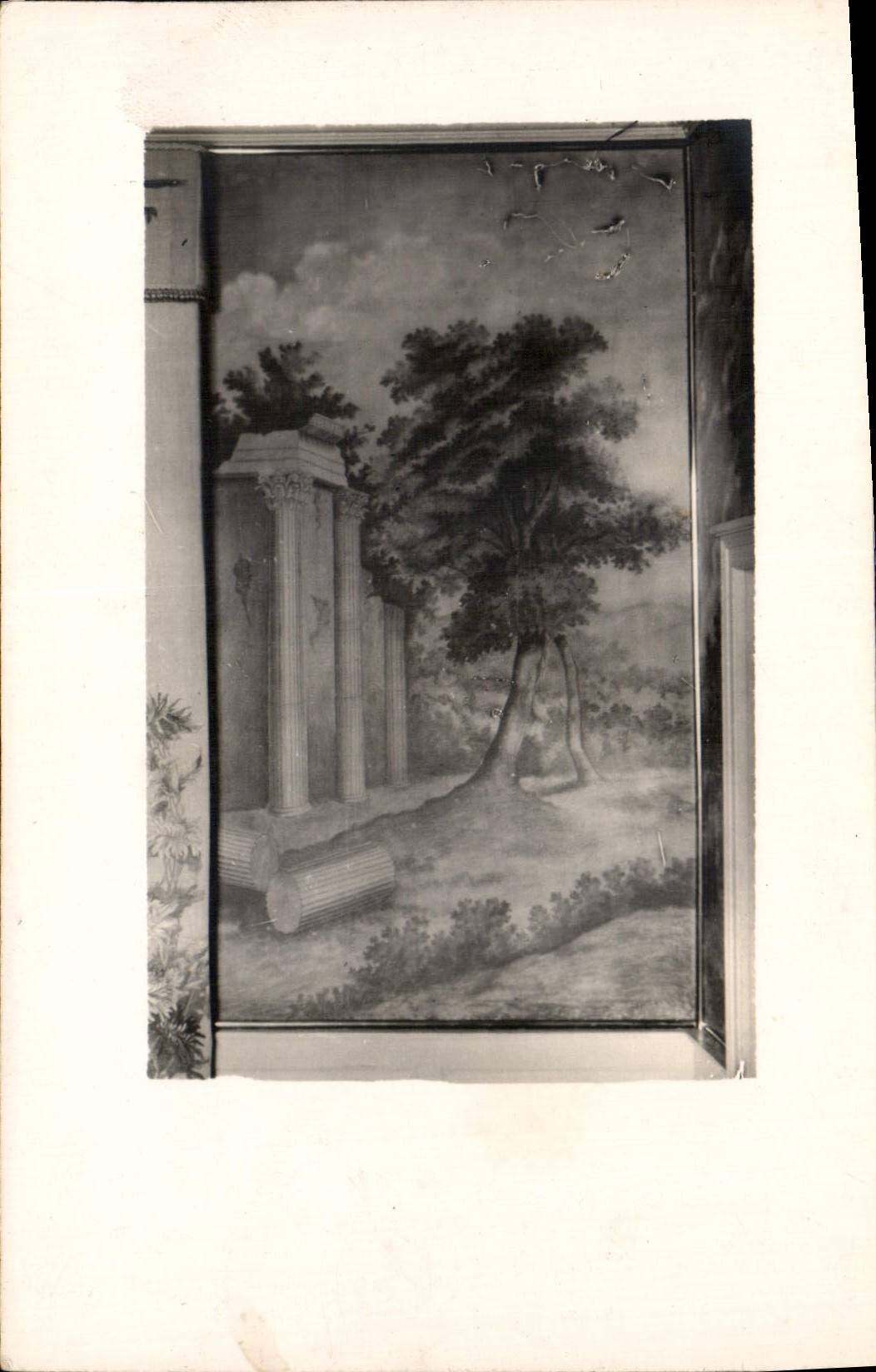 CARTE PHOTO Peinture