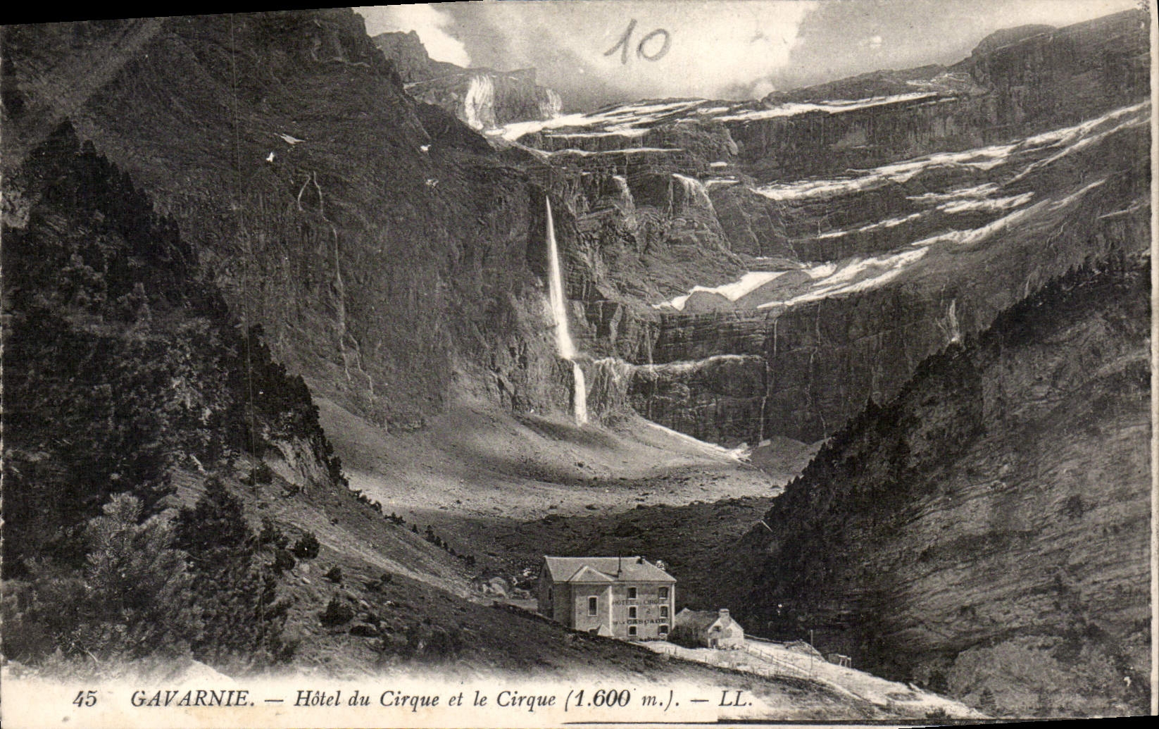 CPA Gavarnie Hotel du Cirque et le Cirque 