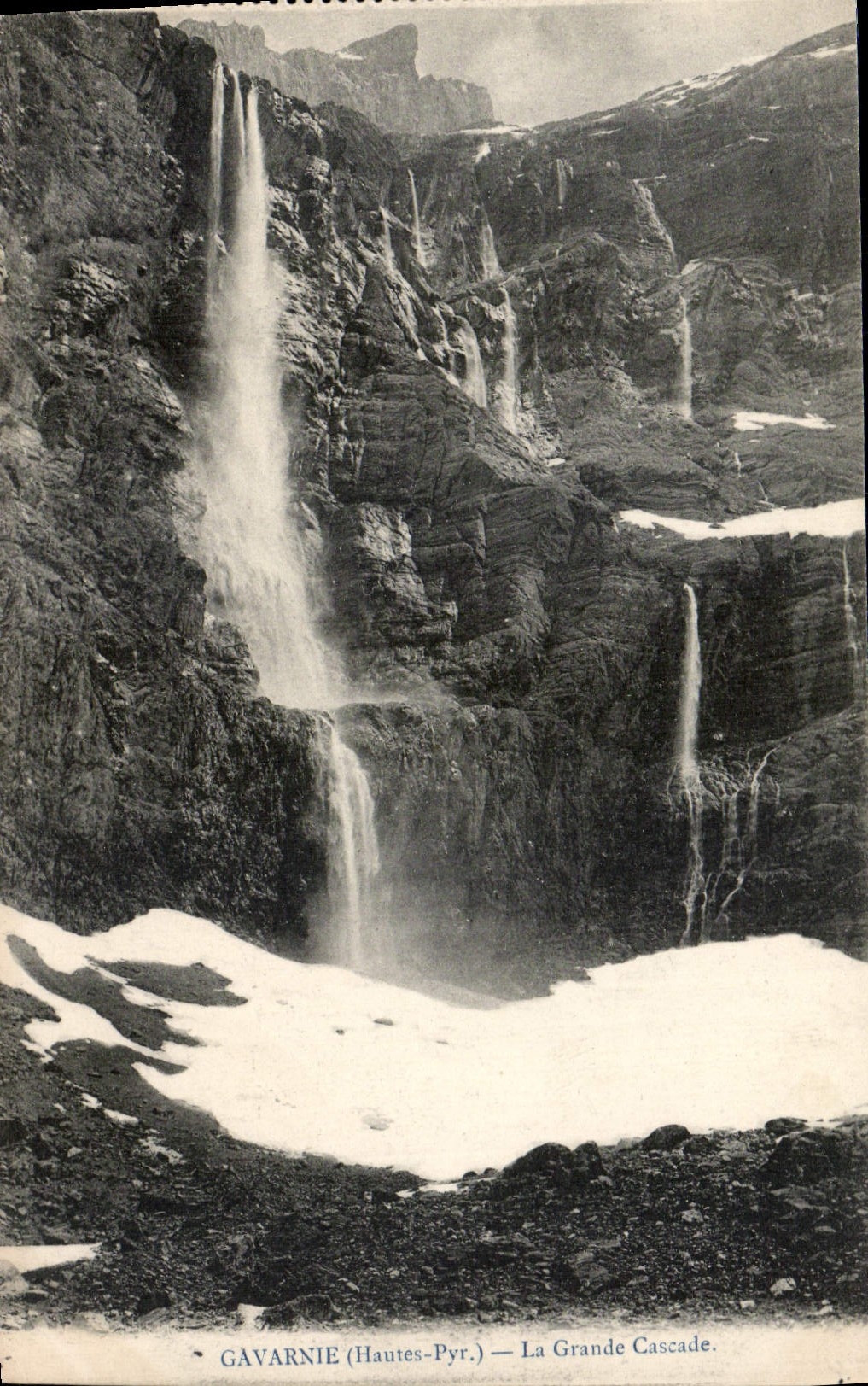 CPA Gavarnie Hautes Pyr La Grande Cascade 