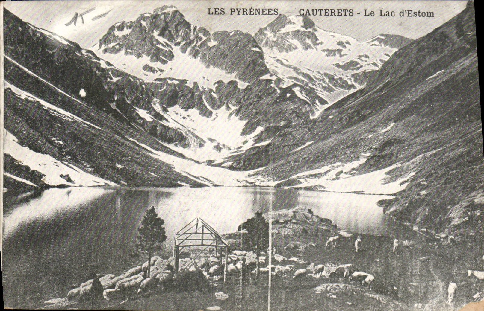 CPA Les Pyrenees Cauterets Le Lac d'Estom 