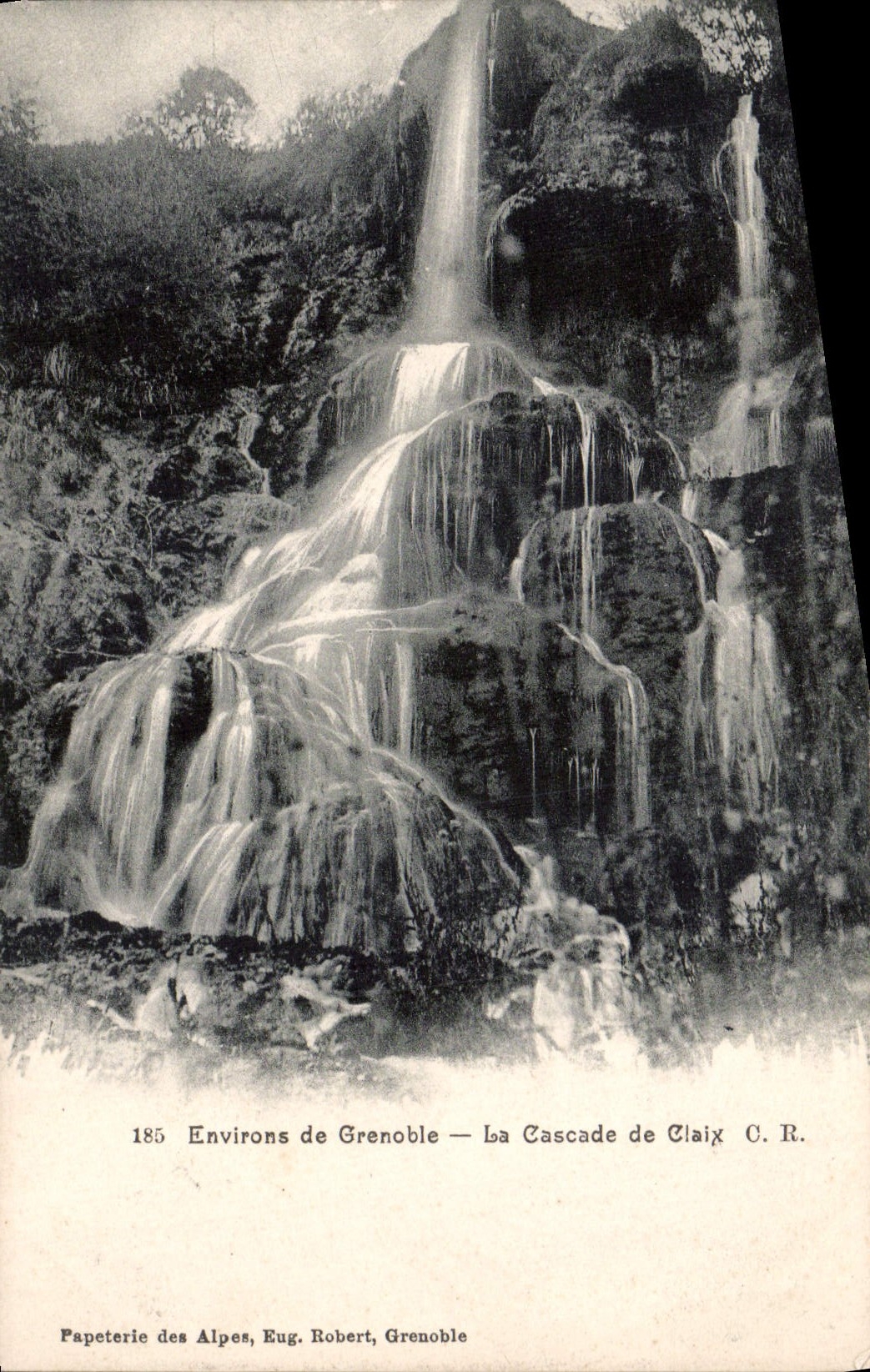 CPA Environs de Grenoble la Cascade de Claix 