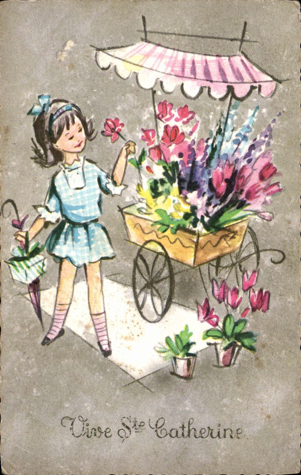 CPA Vive Ste Catherine Femme