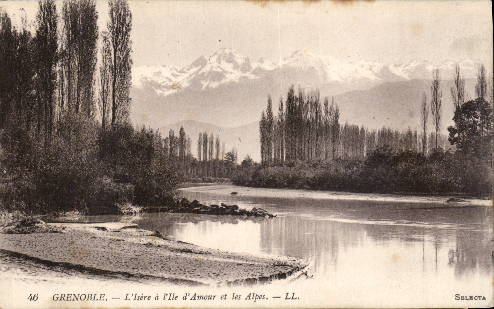 CPA Grenoble l'Isere a l'Ile et les Alpes 