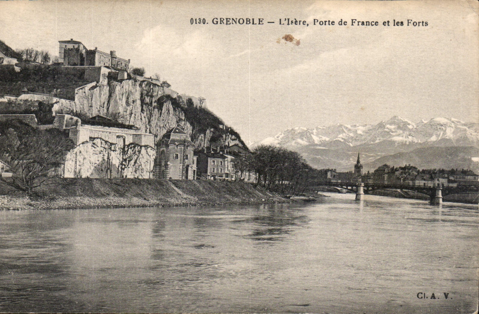 CPA Grenoble l'Isere Porte de France et les Forts