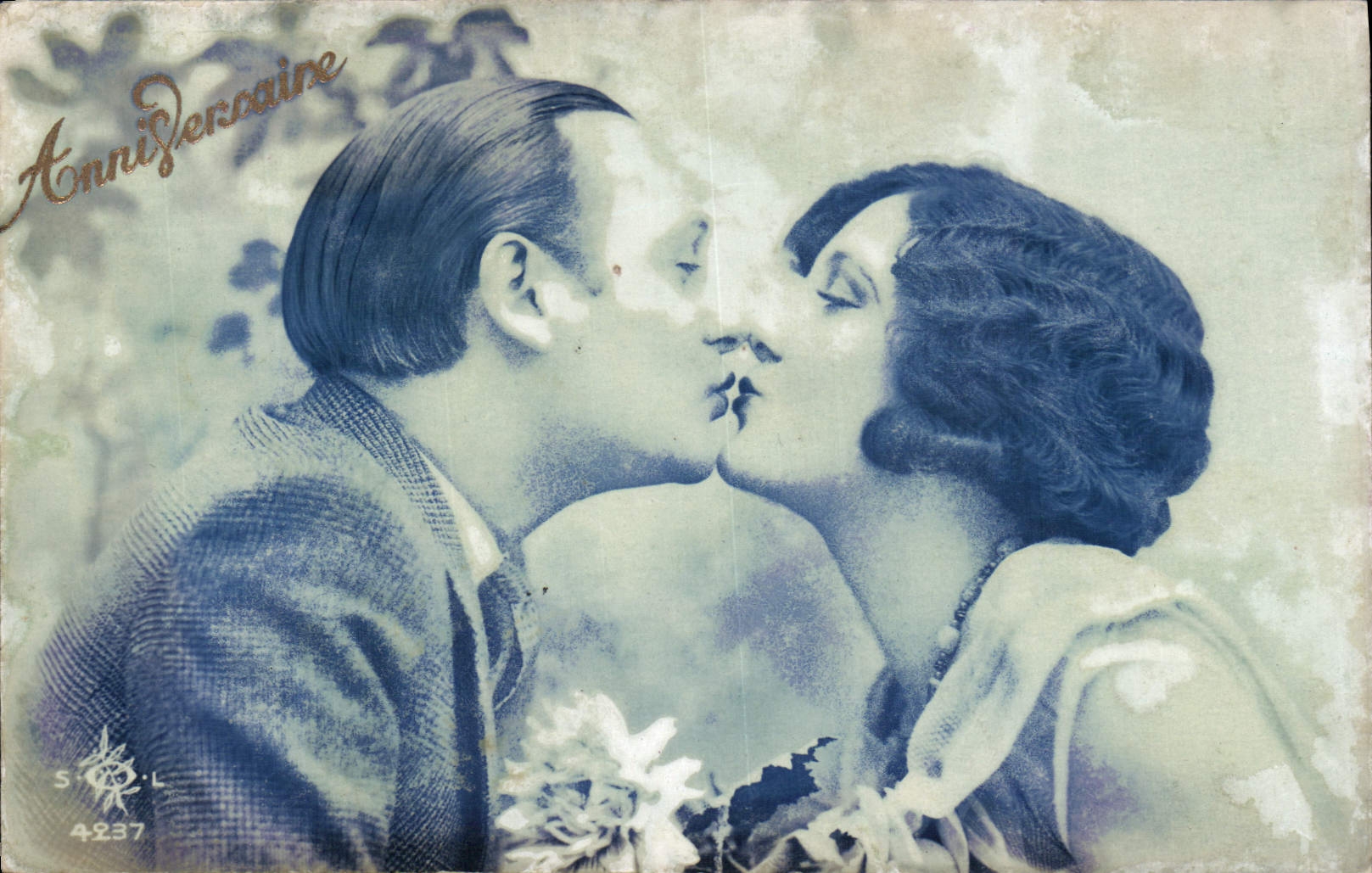 CPA Anniversaire Femme