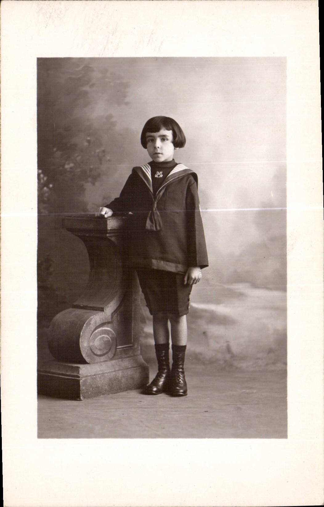 CARTE PHOTO Enfant