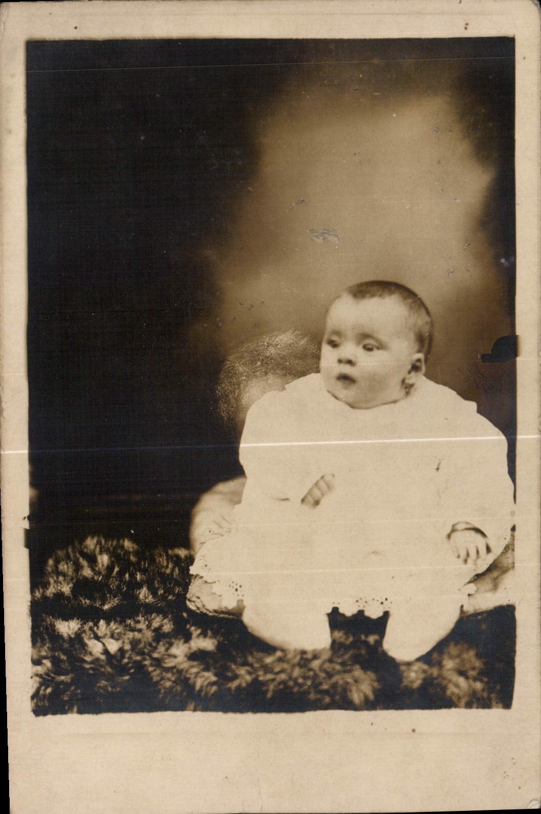CARTE PHOTO Enfant Bebe