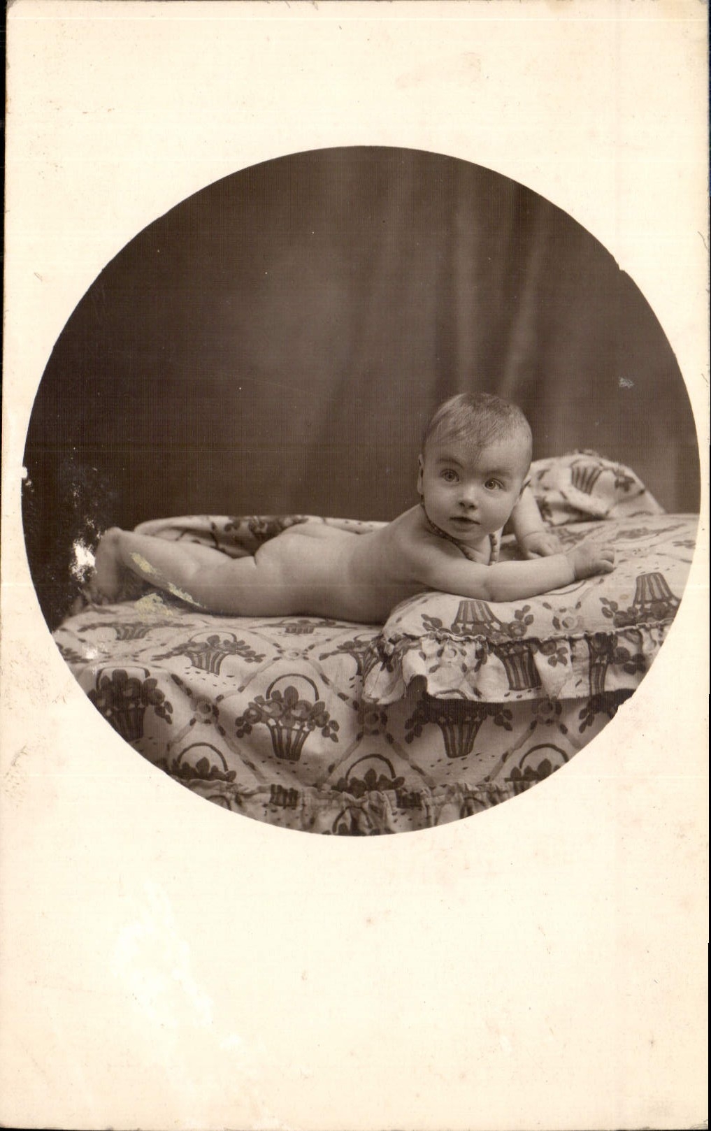 CARTE PHOTO Enfant Bebe