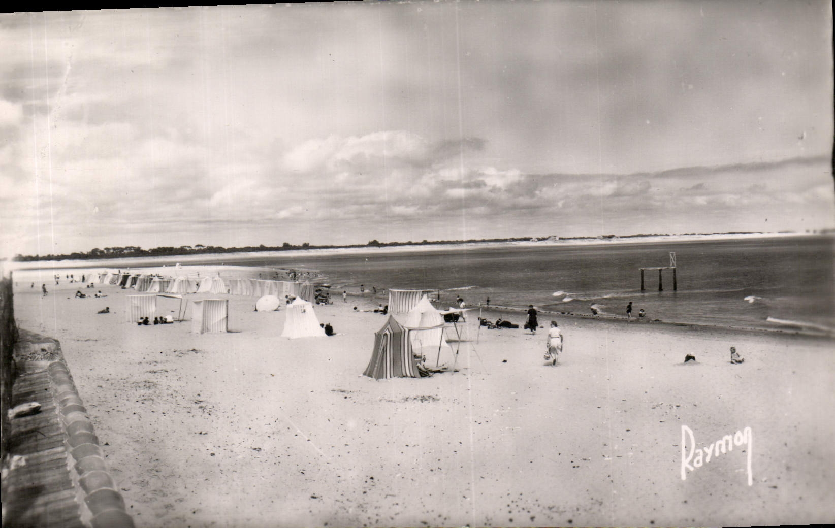 CARTE PHOTO Plage