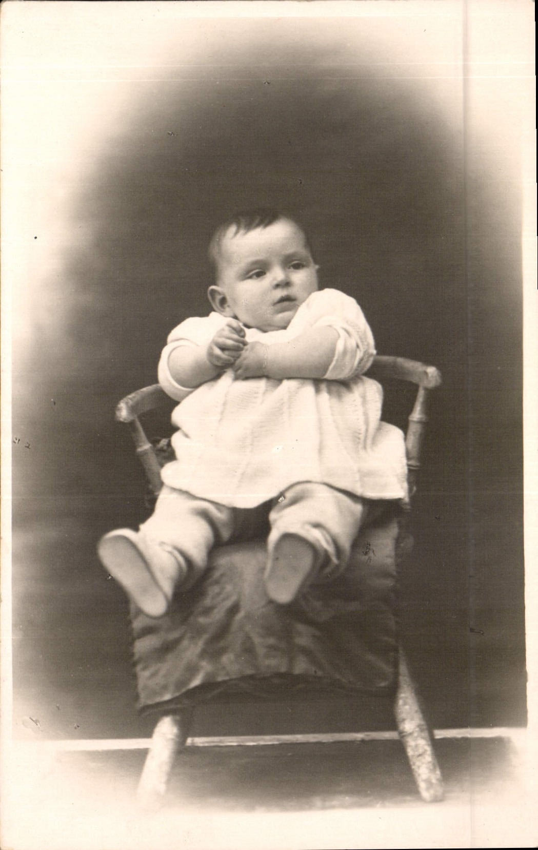 CARTE PHOTO Enfant Bebe