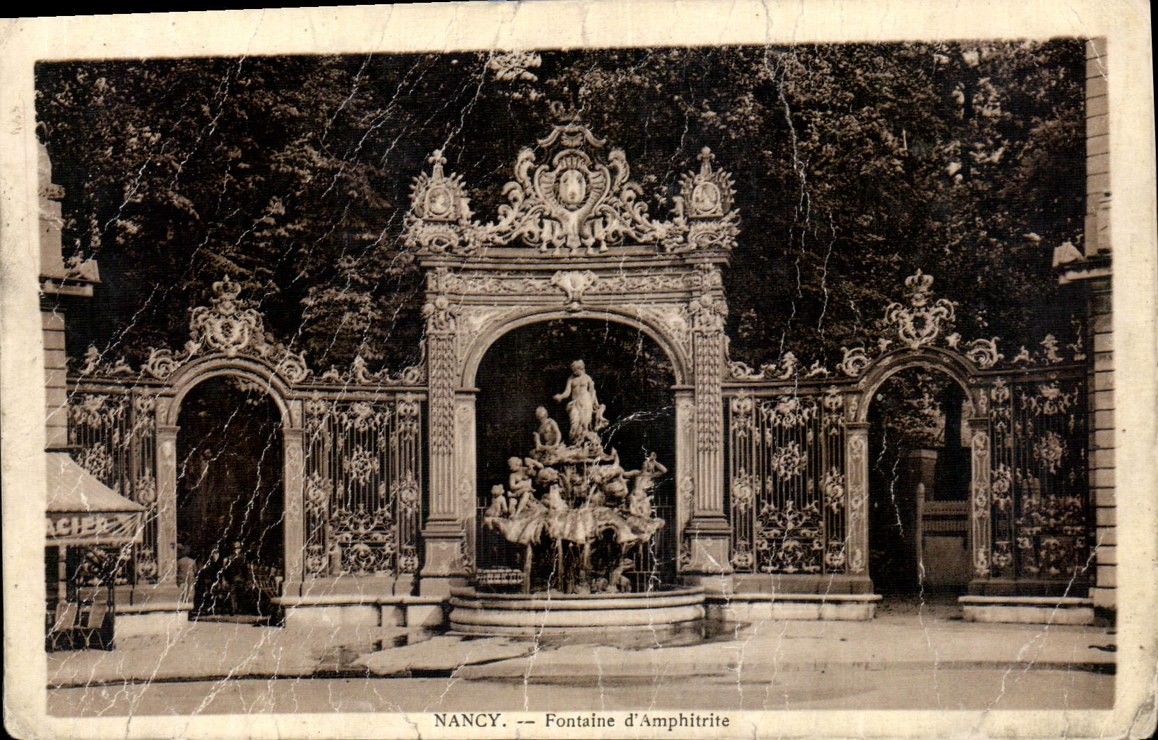 CPA Nancy Fontaine d'Amphitrite 