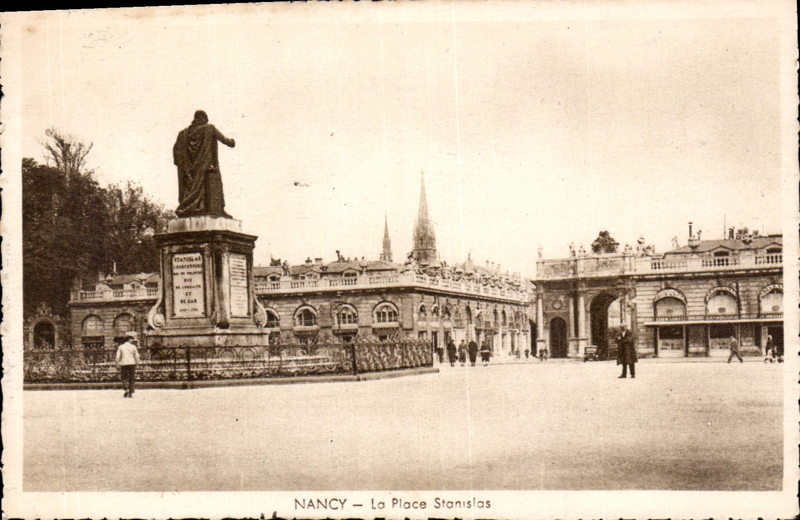 CPA Nancy la Place Stanislas 