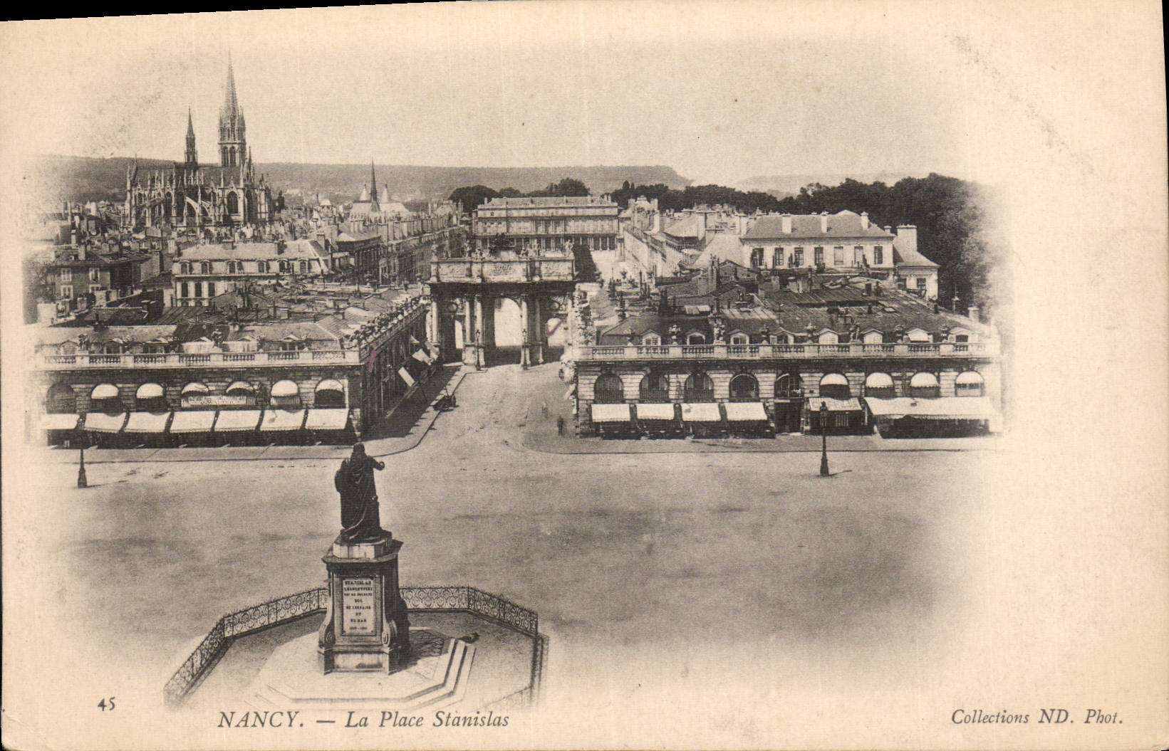 CPA Nancy la Place Stanislas 