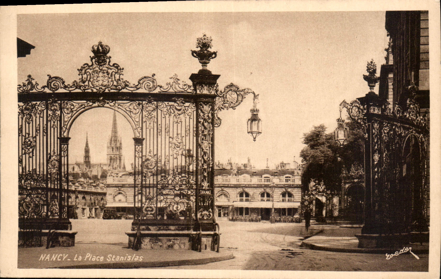 CPA Nancy la Place Stanislas 