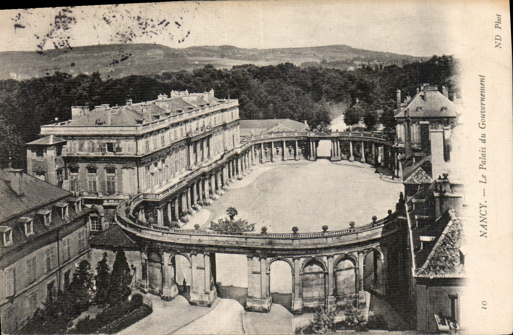 CPA Nancy le Palais du Gouvernement 