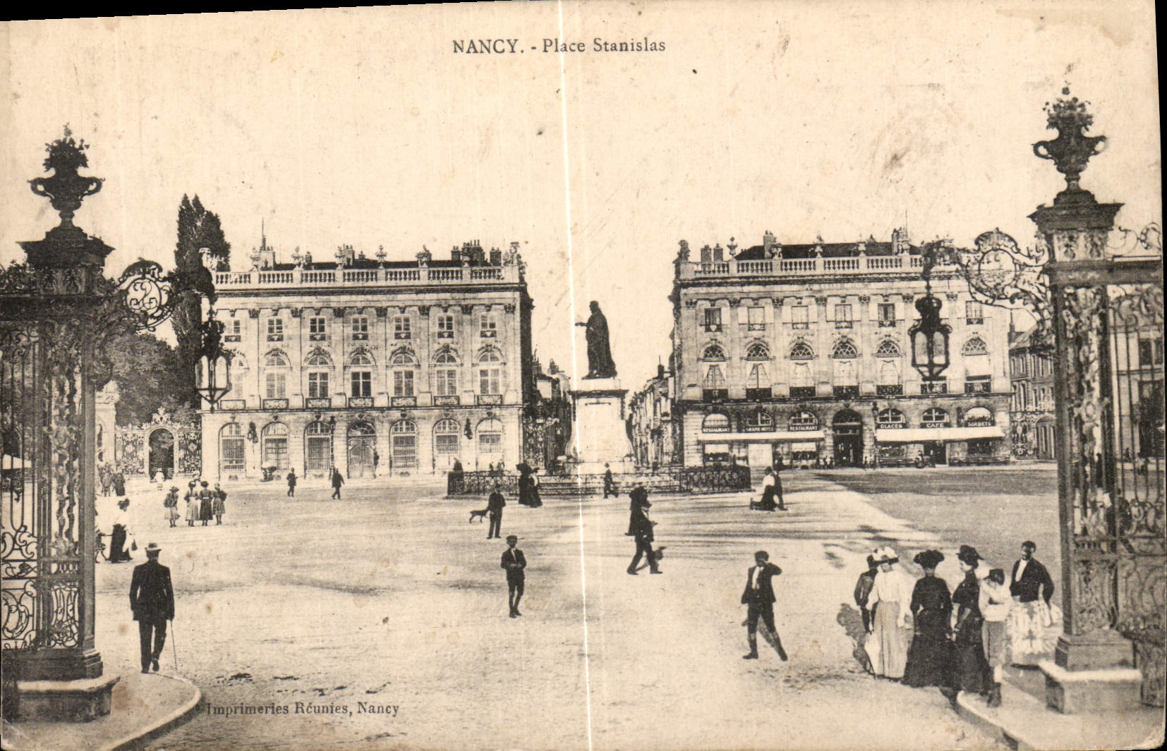 CPA Nancy la Place Stanislas 