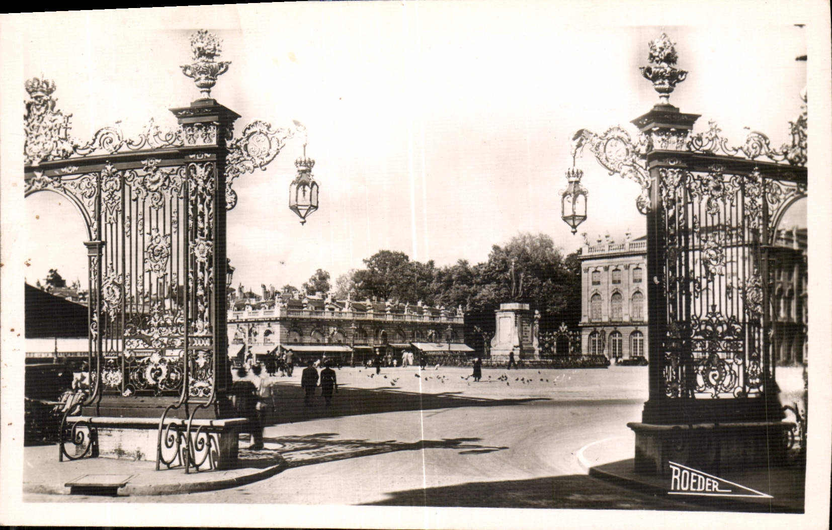 CPA Nancy les Grilles Jean Lamour 