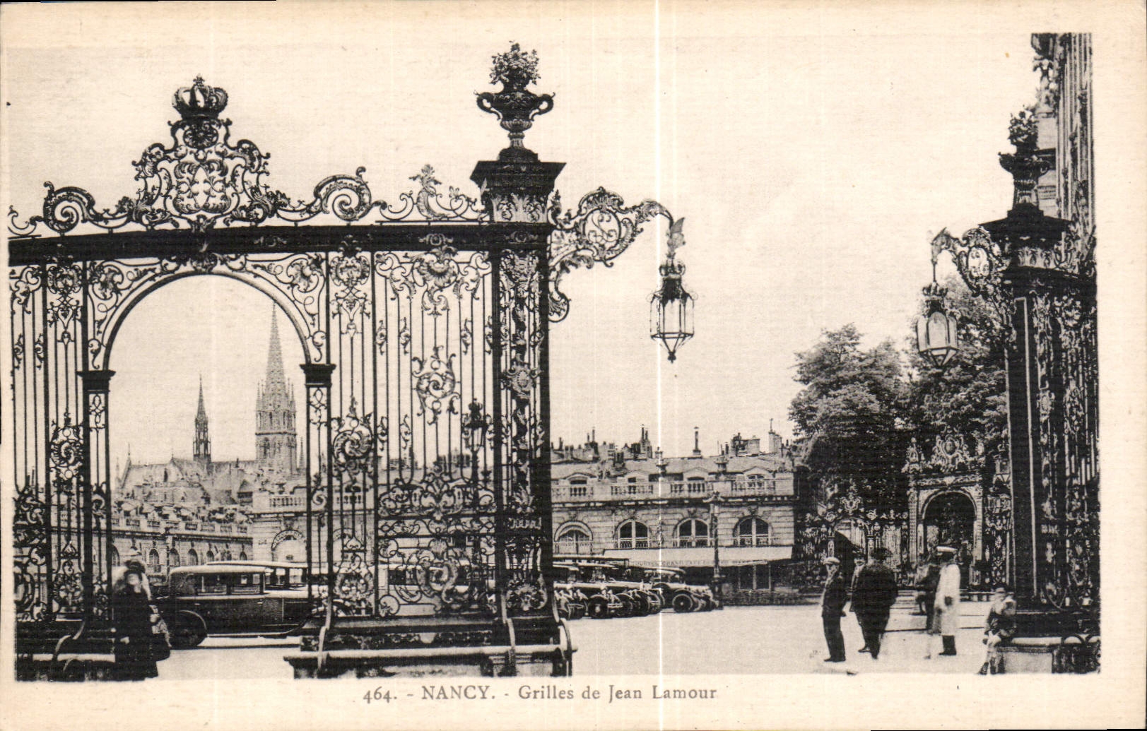 CPA Nancy Grilles de Jean Lamour 