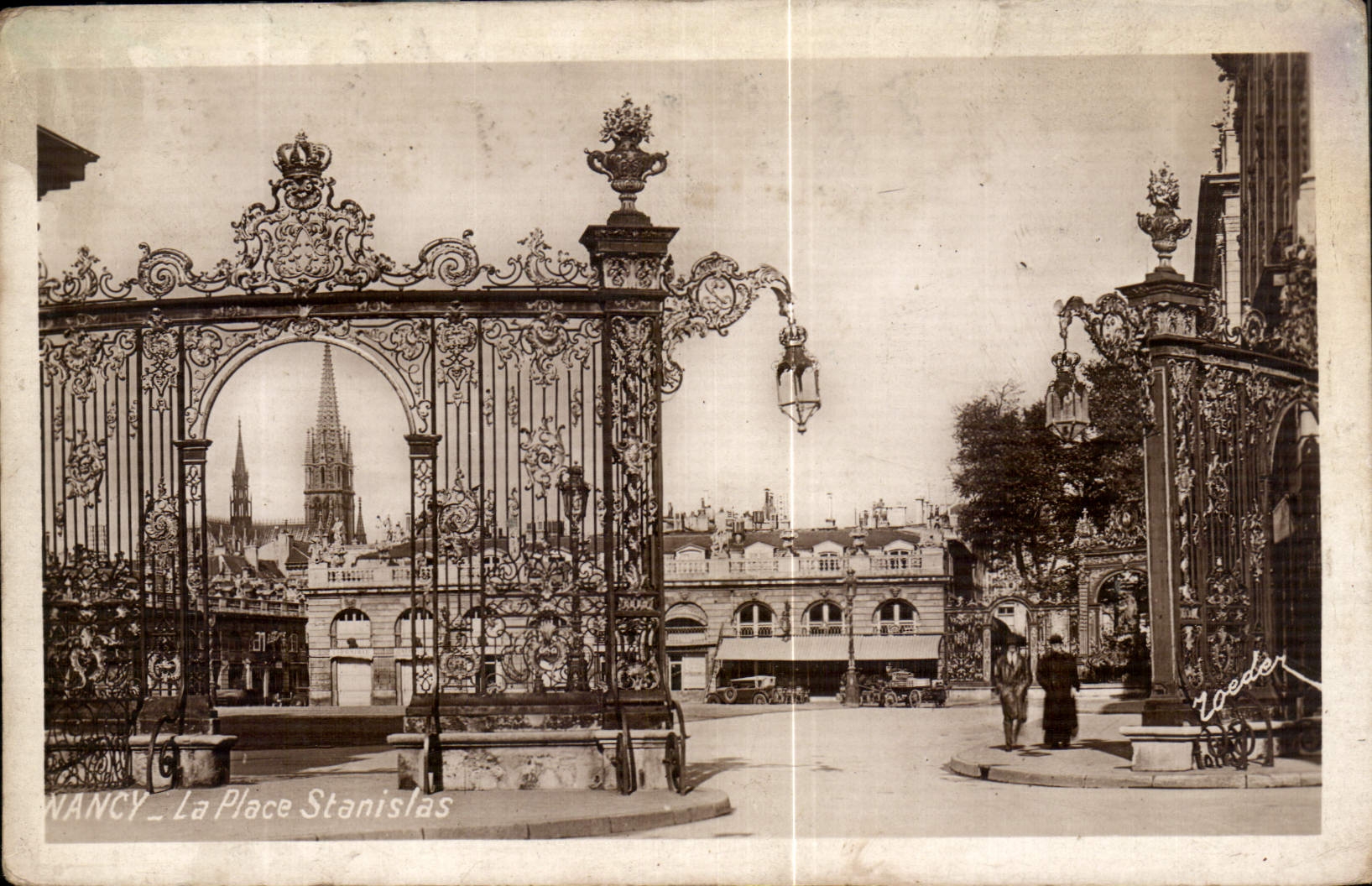 CPA Nancy la Place Stanislas 