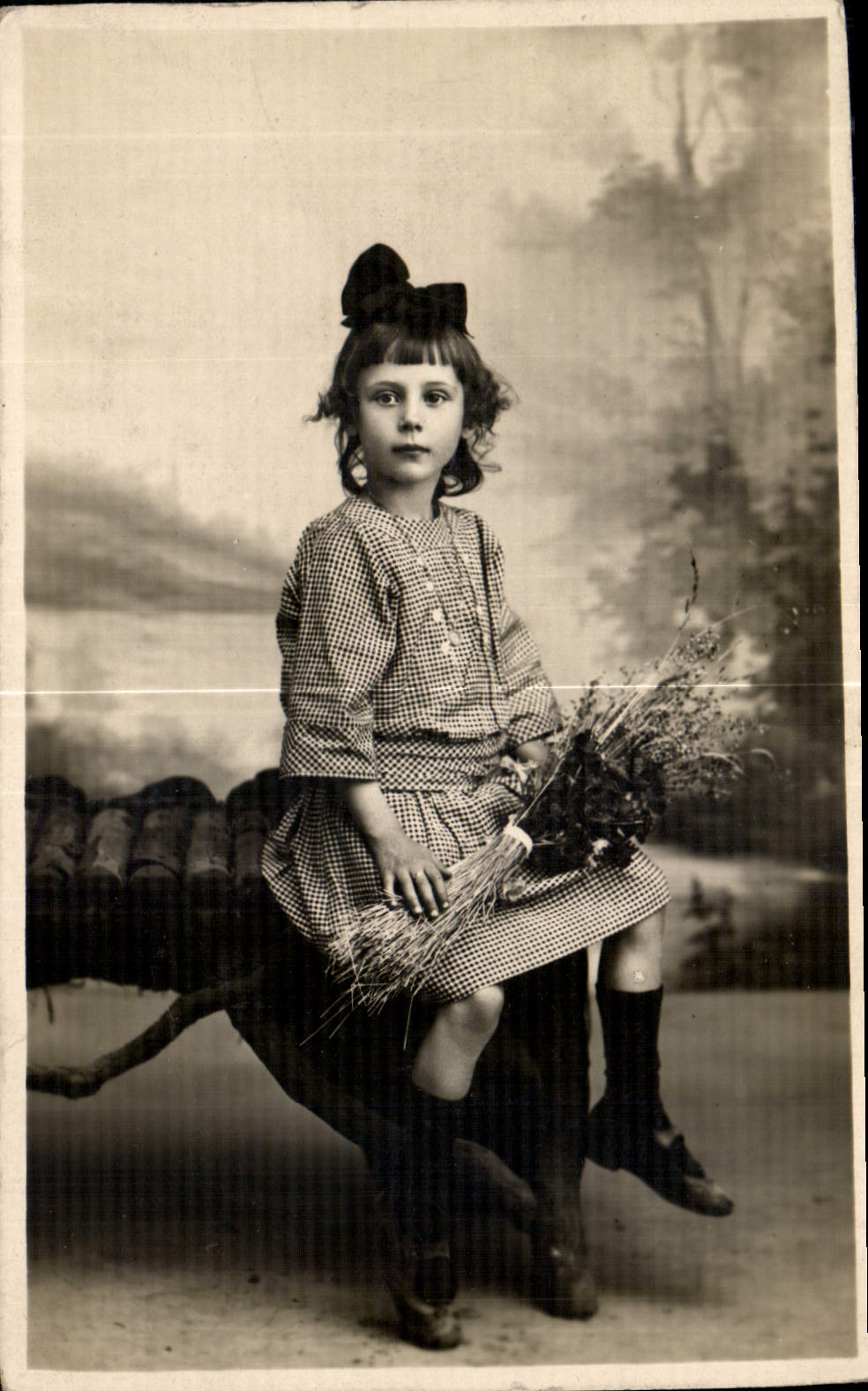 CARTE PHOTO Enfant 