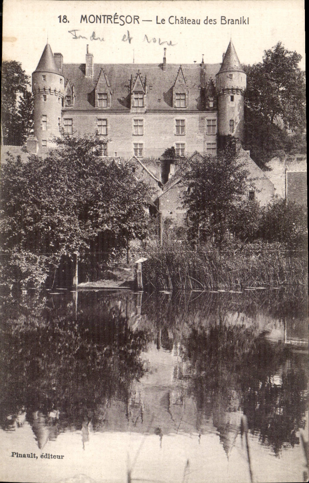 CPA Montresor le Chateau des Branikl