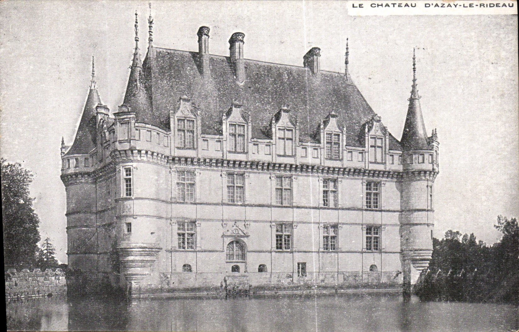 CPA Le Chateau d'Azay le Rideau 