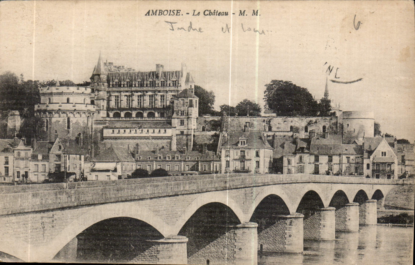 CPA Amboise le Chateau 