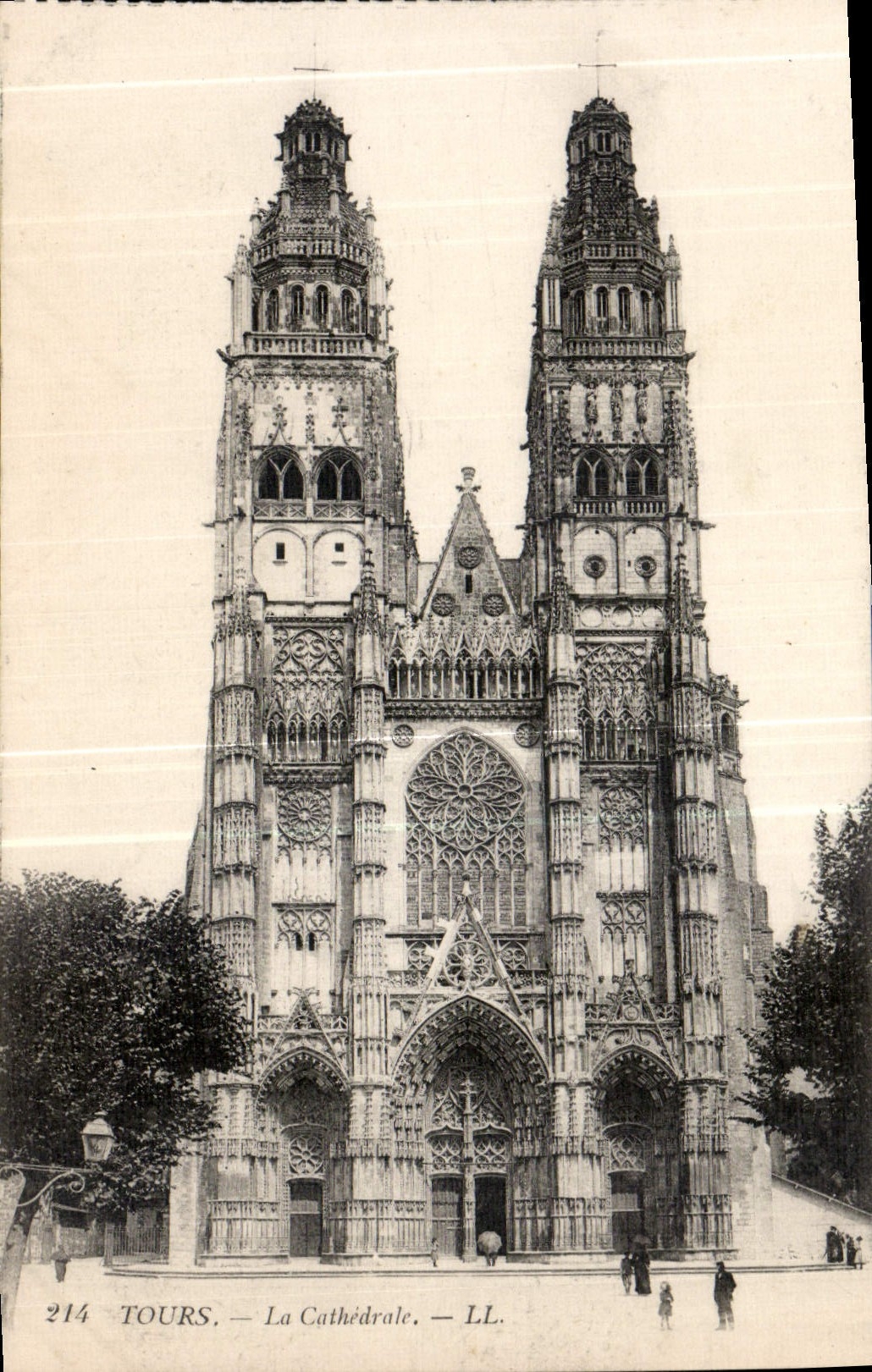 CPA Tours la Cathedrale 