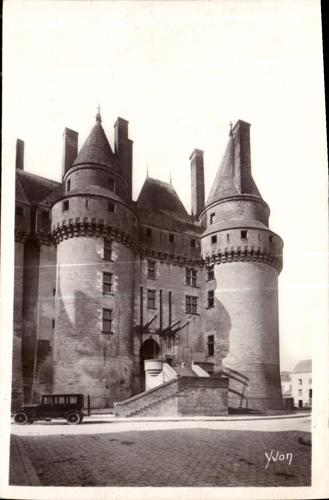 CPA Chateaux de la Loire Chateau de Langeais 
