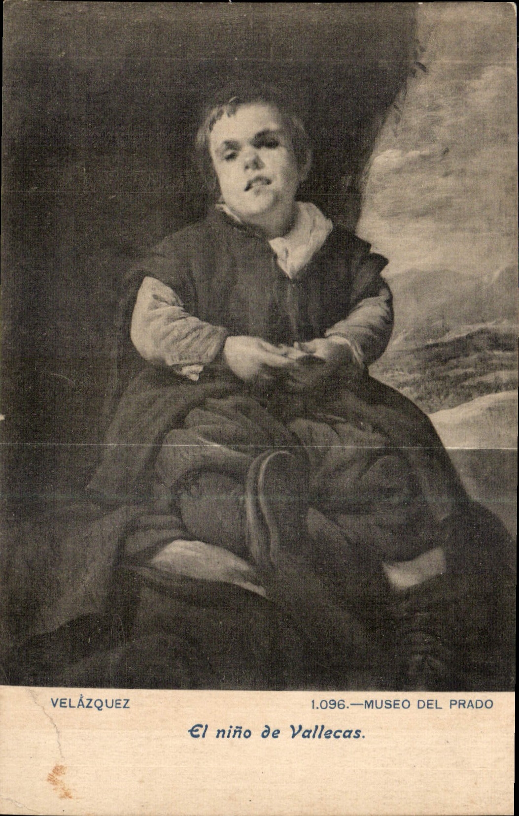 CPA Velazquez Museo del Prado el Nino de Vallecas