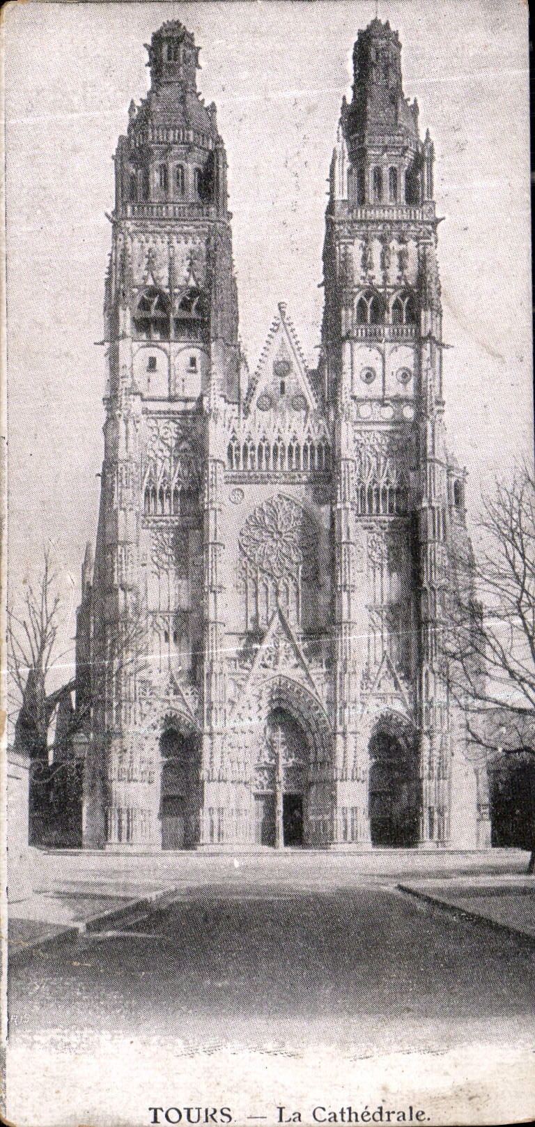 CPA Tours la Cathedrale 