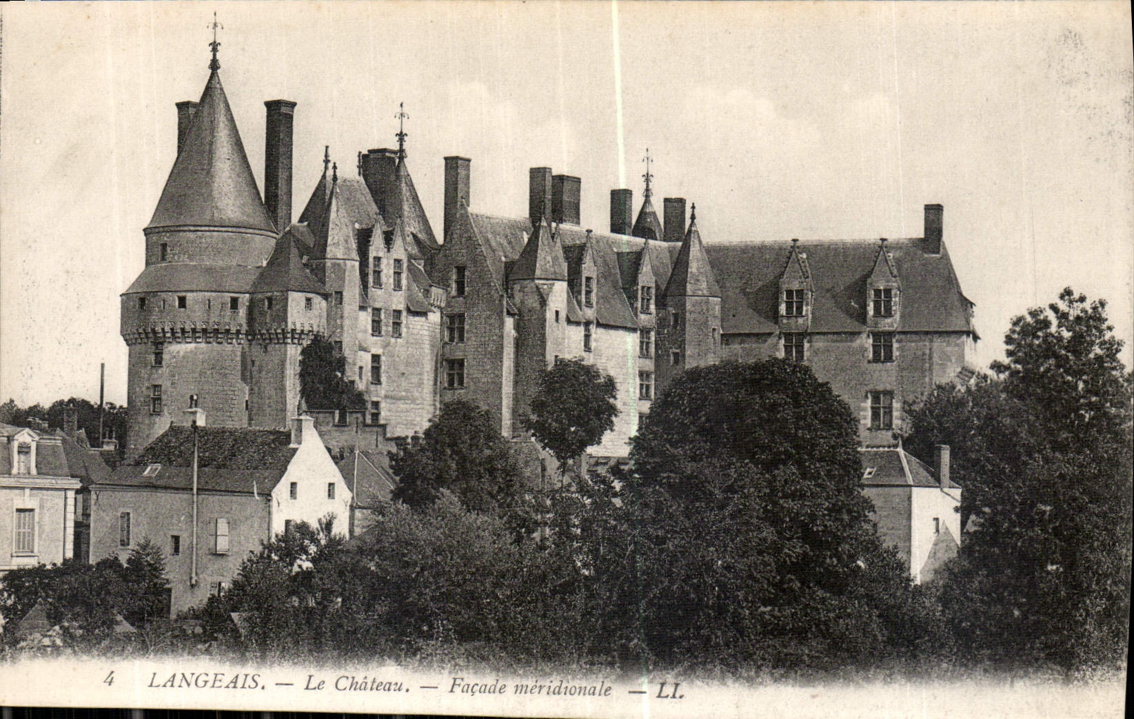 CPA Langeais le Chateau Facade meridionale