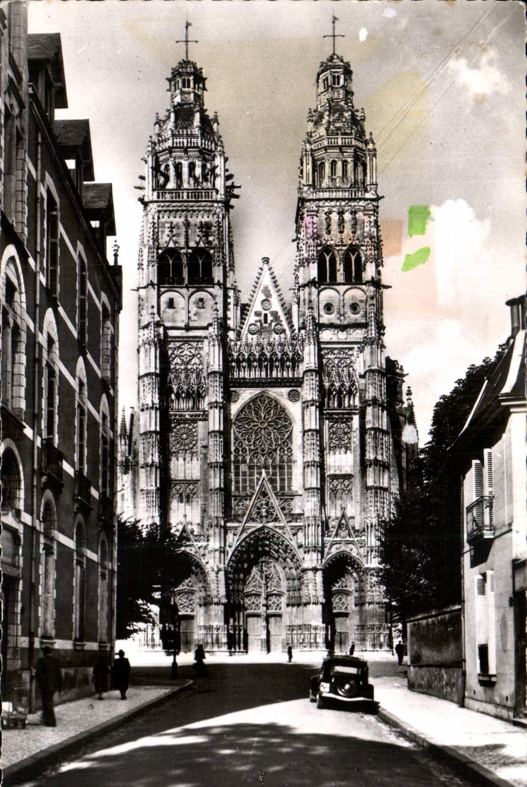 CPA Tours la Cathedrale 