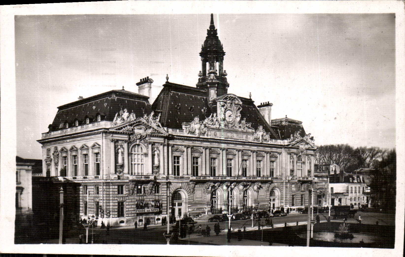 CPA Tours l'Hotel de Ville 