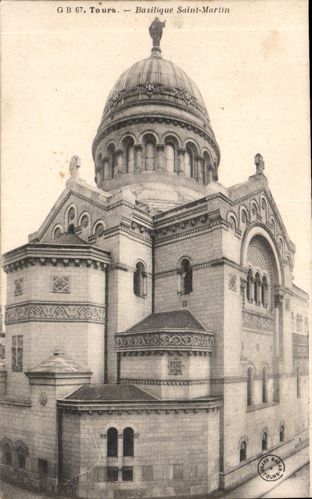 CPA Tours Basilique Saint Martin 