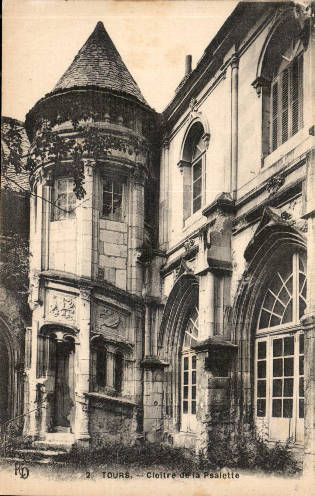 CPA Tours Cloitre de la Psalette 