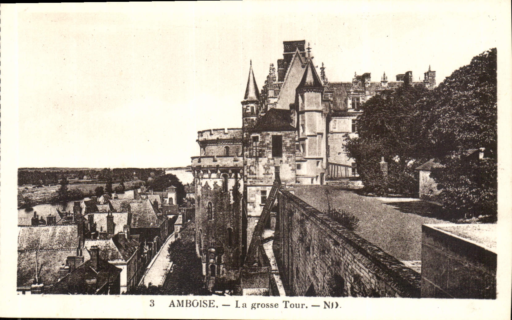 CPA Amboise la Grosse Tour 