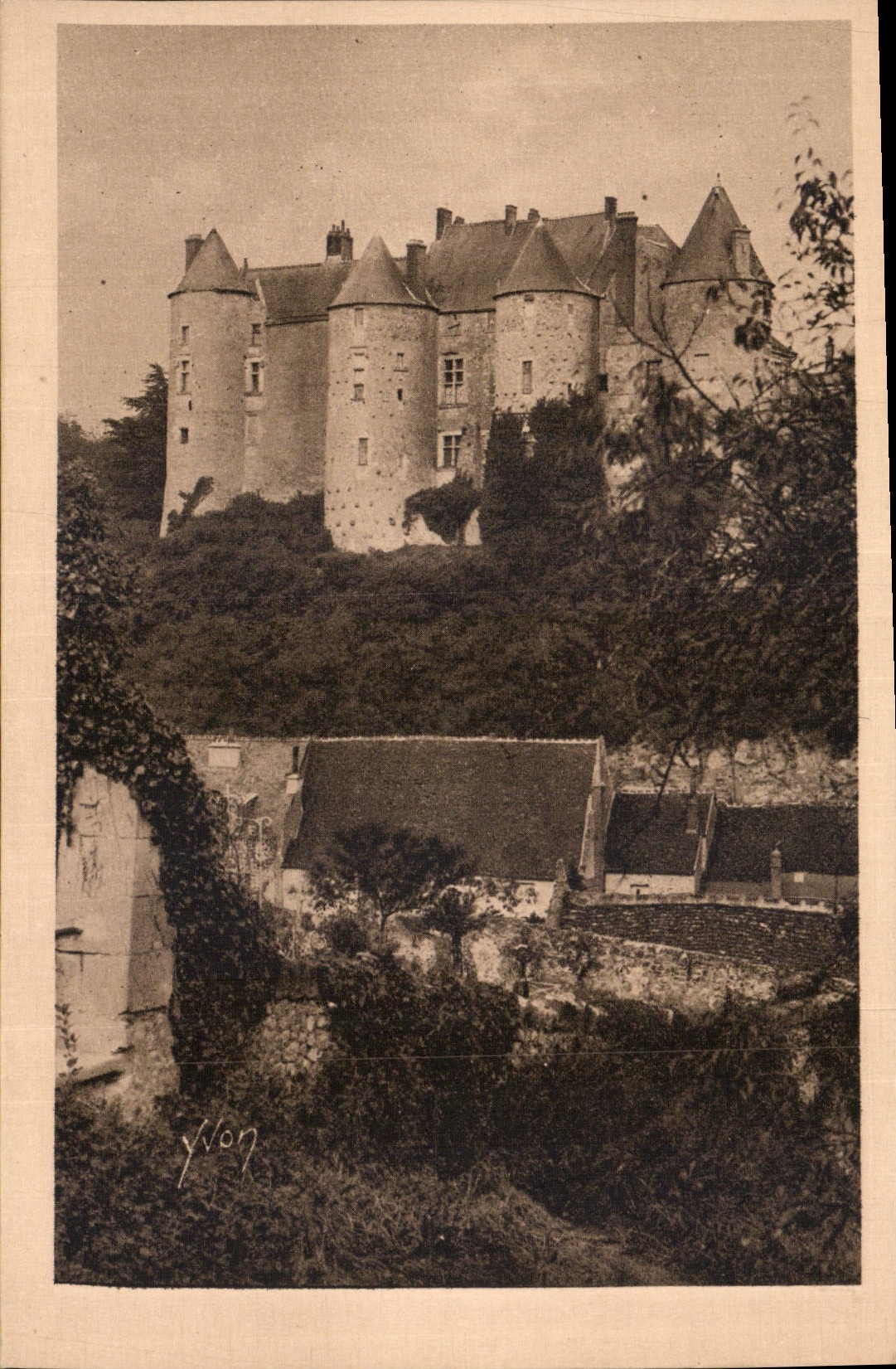 CPA La Douce France Chateaux de la Loire Chateau de Luynes