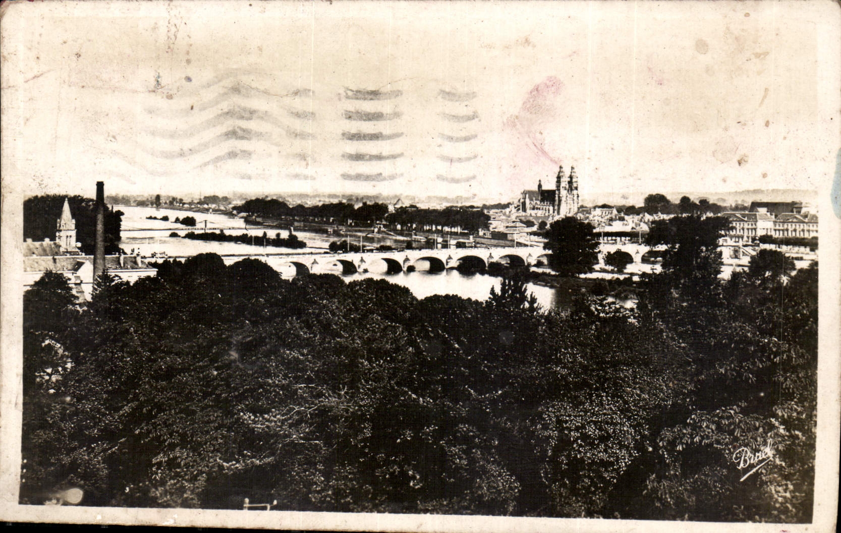 CPA Tours vue generale 