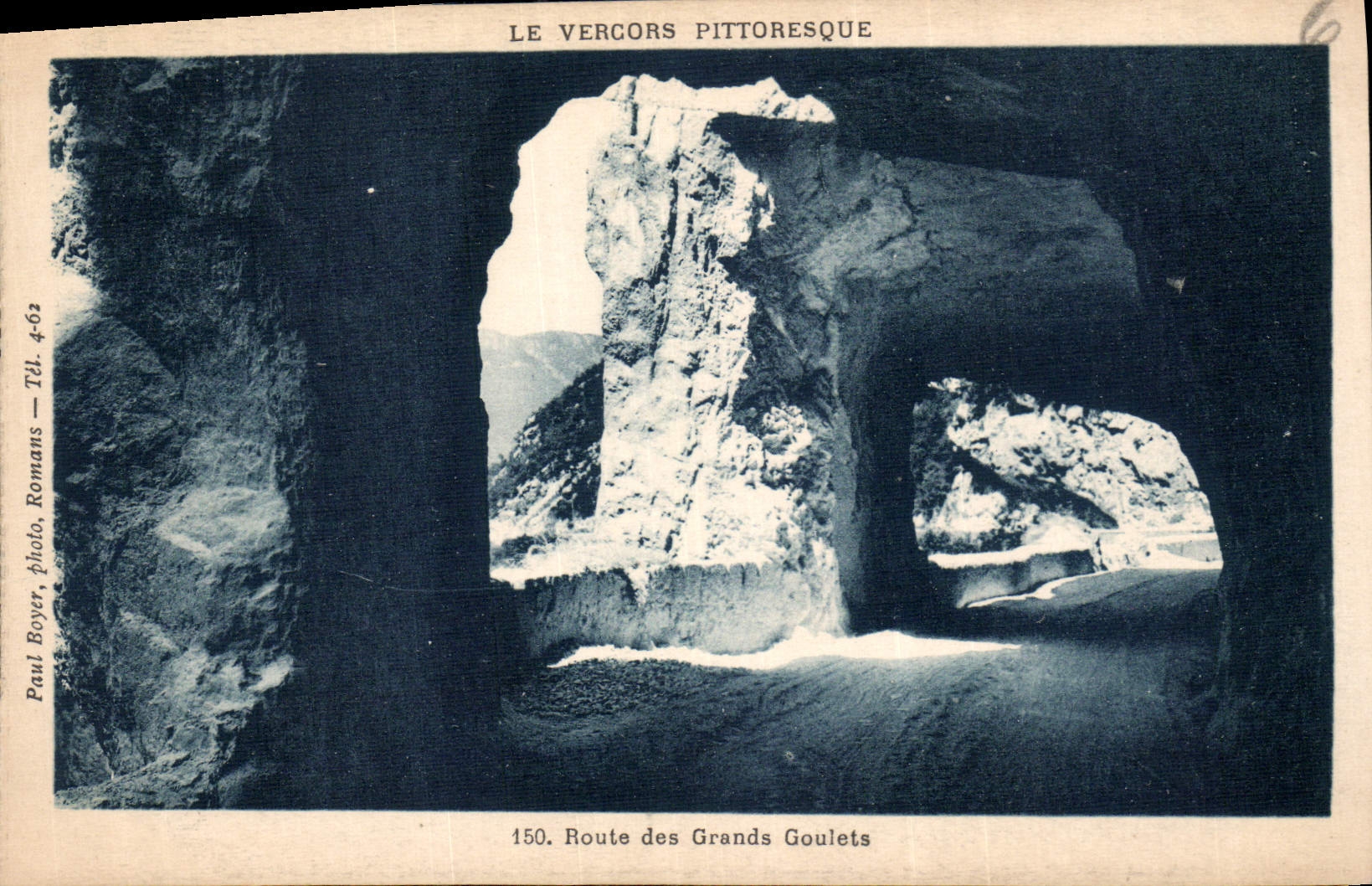 CPA Le Vercors pittoresque Route des Grands Goulets