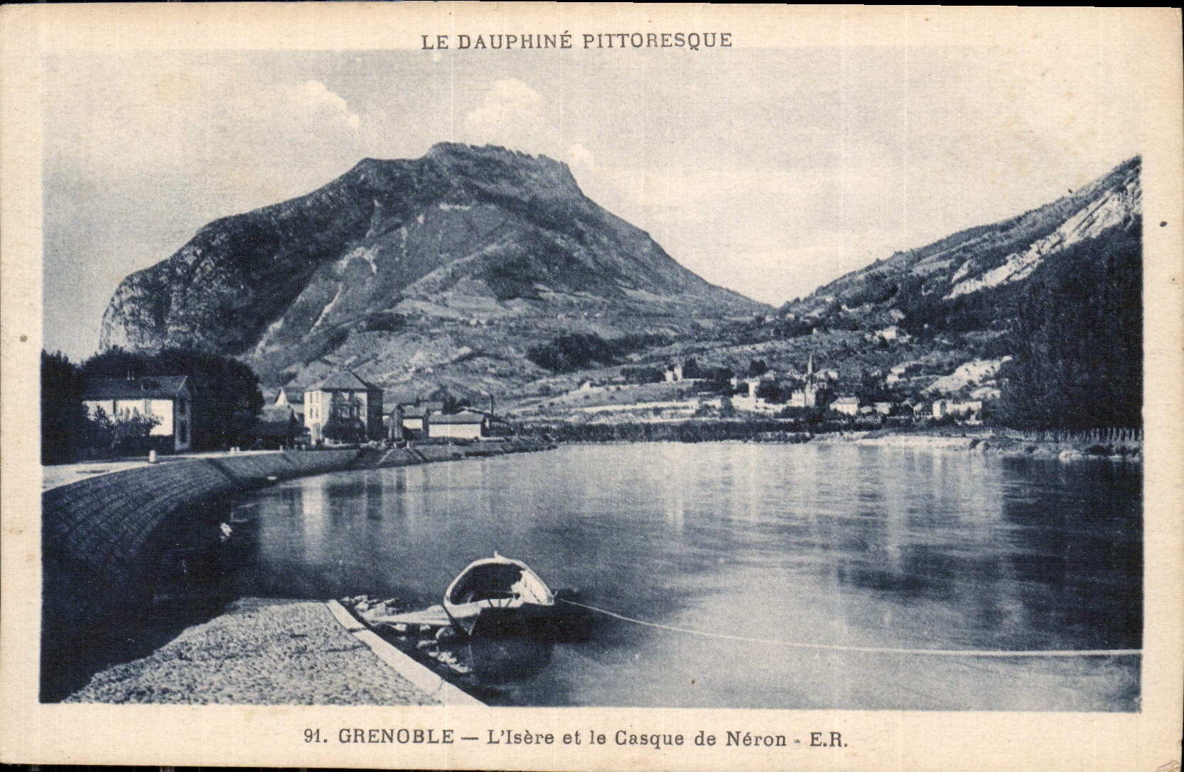 CPA Le Dauphine pittoresque Grenoble l'Isere et le Casque de Neron 