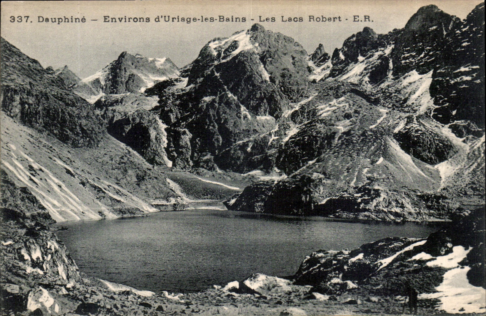 CPA Dauphine Environs d'Uriage les Bains les Lacs Robert