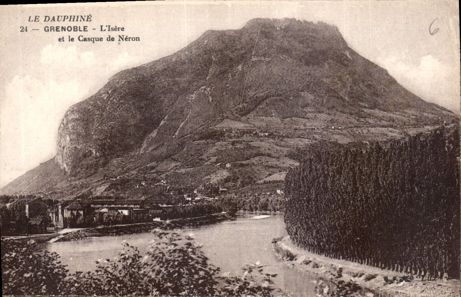 CPA Le Dauphine Grenoble l'Isere et le Casque de neron 