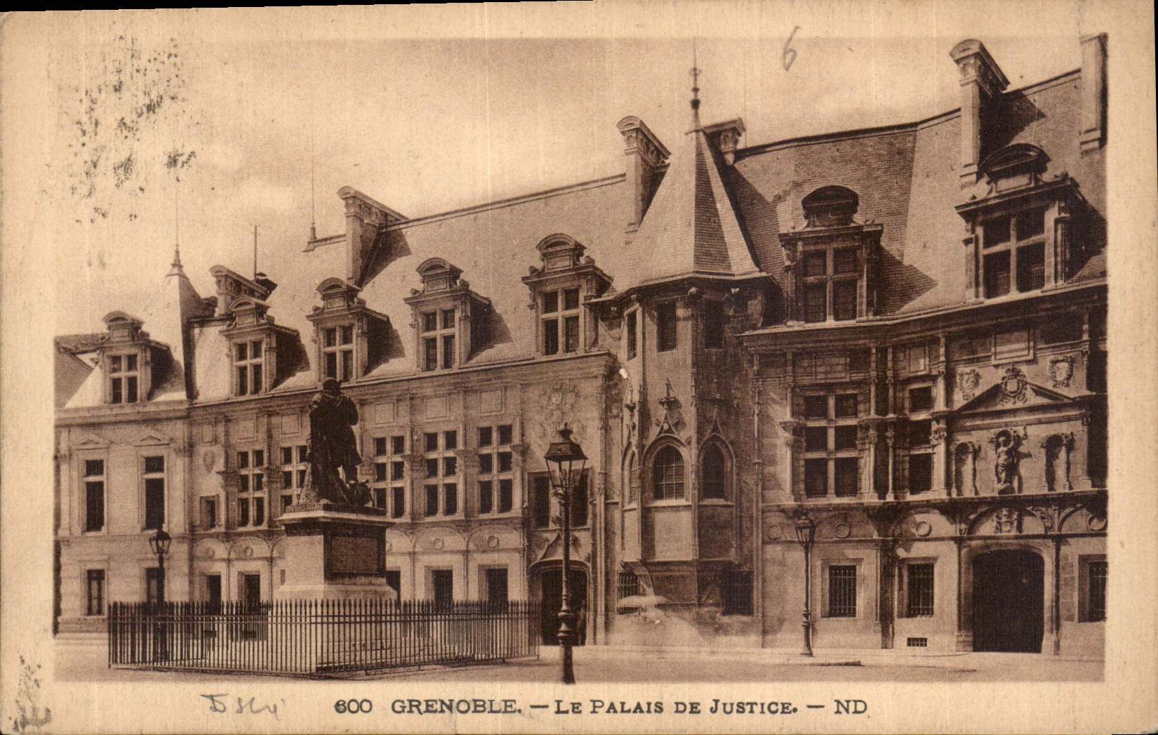 CPA Grenoble le Palais de Justice 